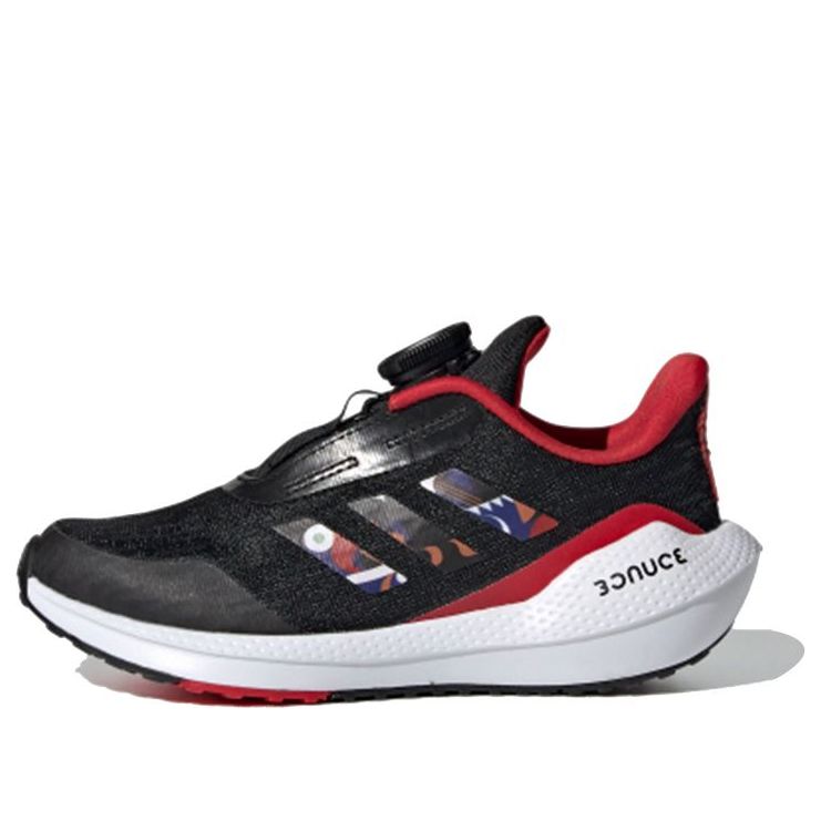 (GS) adidas EQ21 Run BOA J 'Chinese New Year - Black Scarlet' FZ4590