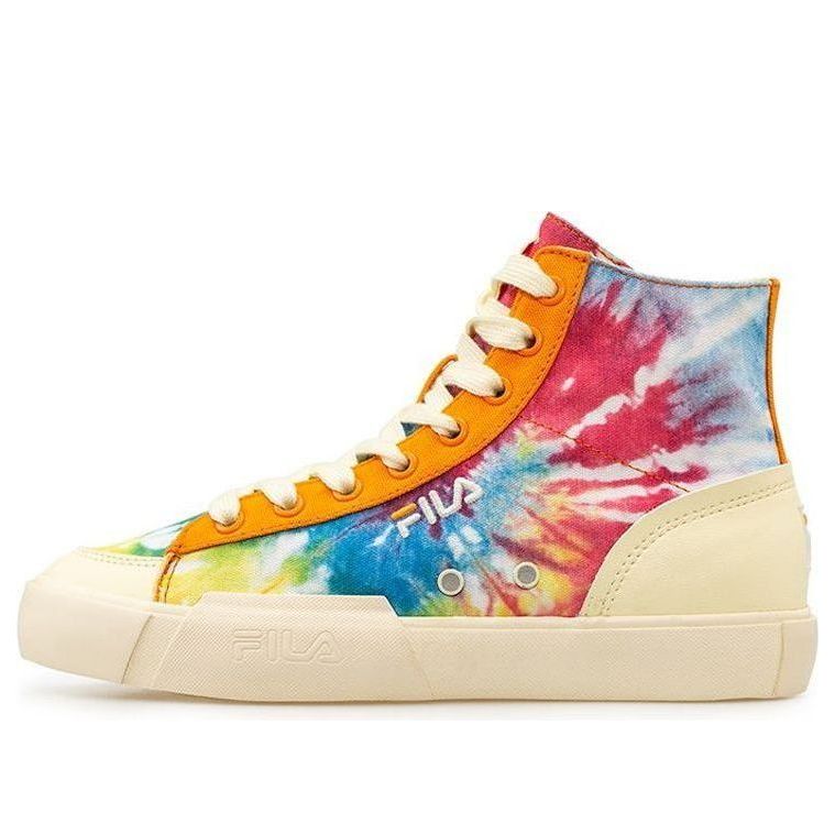 (WMNS) Fila Block High High-Canvas Shoes Colorful T12W034404FOT