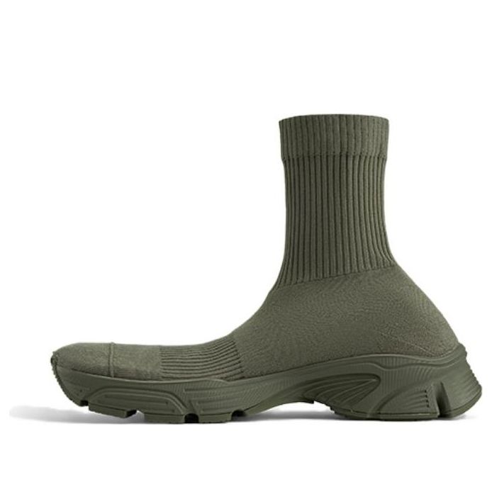 Balenciaga Speed 3.0 Sneakers 'Olive Green' 654532W2DN23111