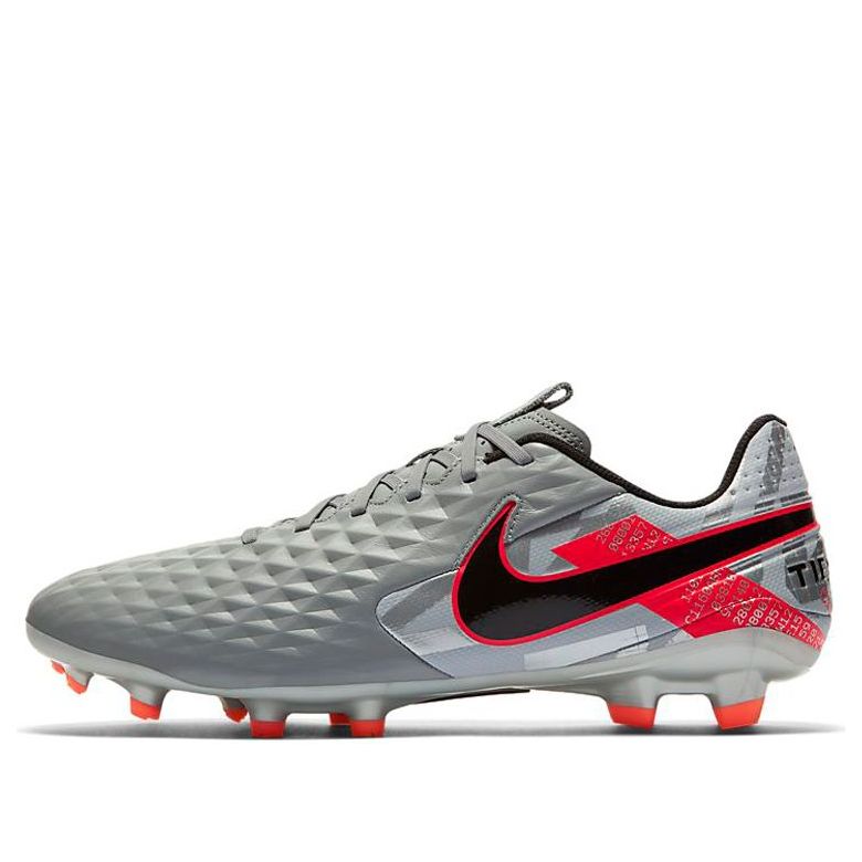 Nike Tiempo Legend 8 Academy MG 'Metallic Grey Crimson' AT5292-906