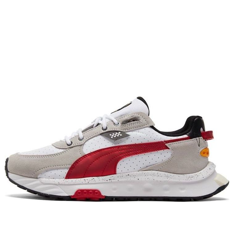 PUMA Scuderia Ferrari x Wild Rider 'White Rosso Corsa' 306937-02