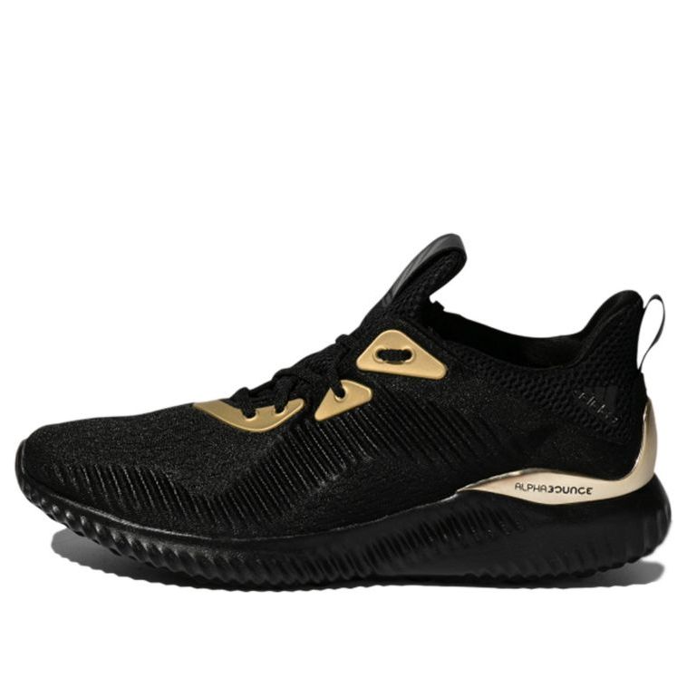 adidas Alphabounce 1 'Black Gold Metallic' FZ2196