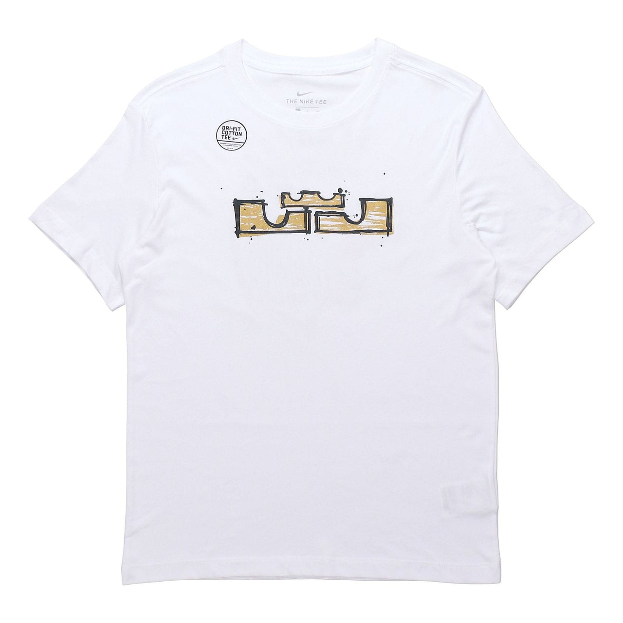 Nike AS Men's NK Dry LBJ SSNL LOGO Tee White DD0784-100