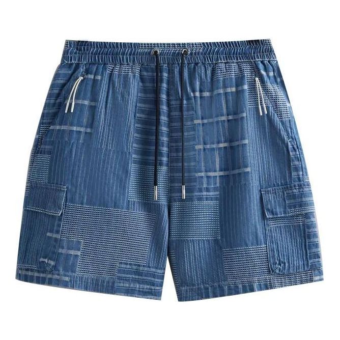 KITH Japanese Indigo Jacquard Wolcott Short 'Indigo' KHM060136-403