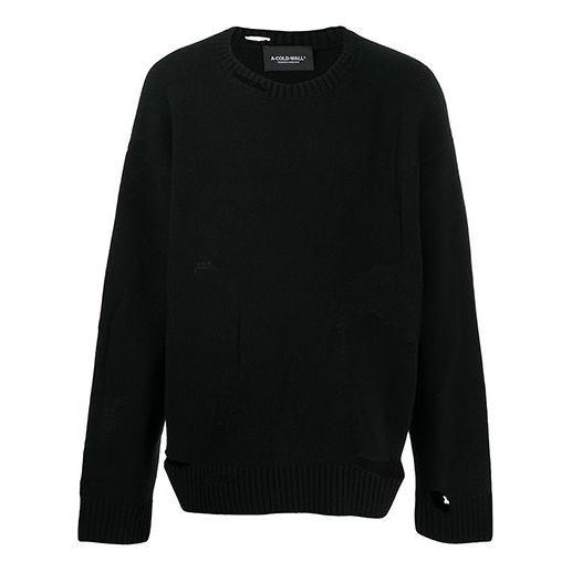Men's A-COLD-WALL* Loose Pullover Black ACWMK015E