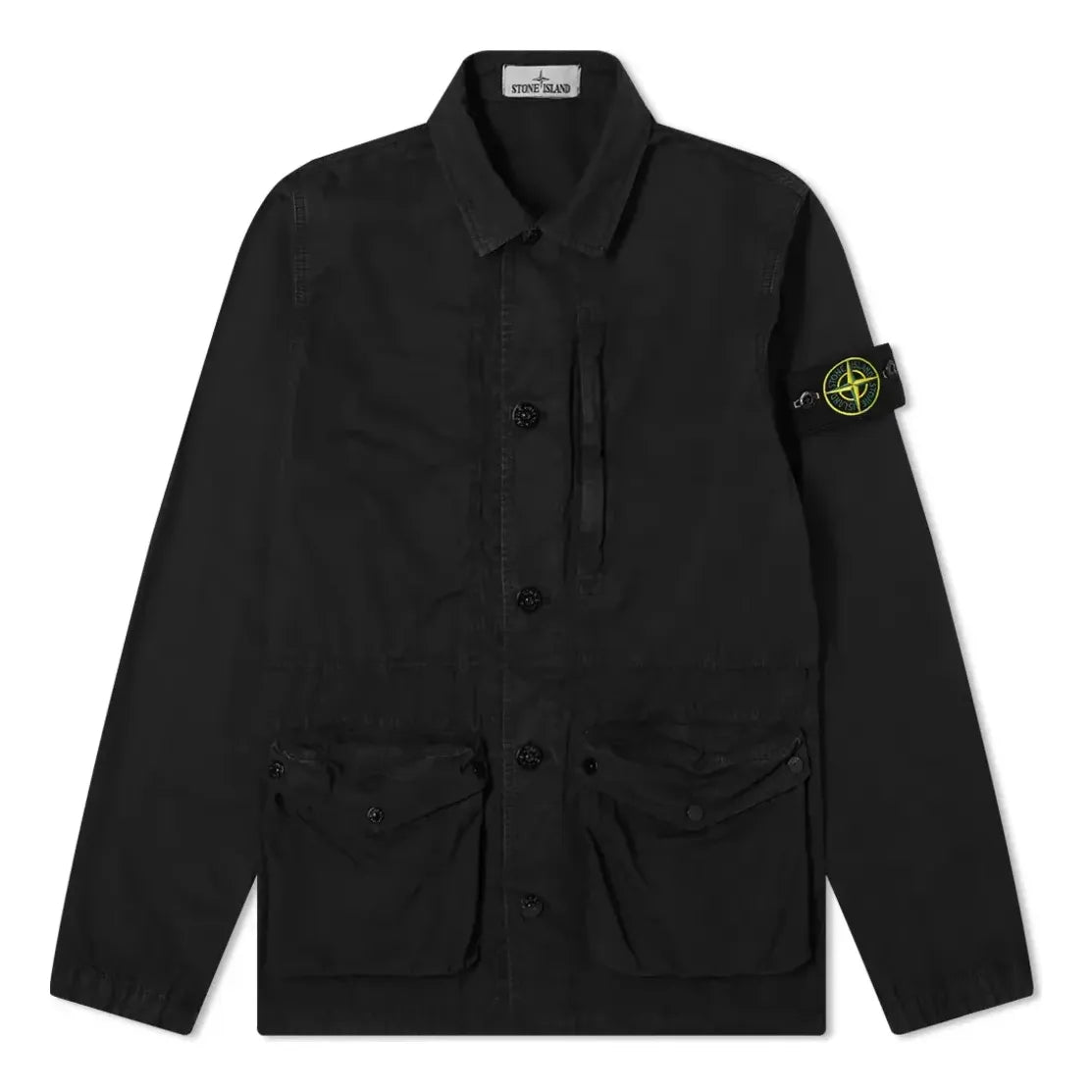 STONE ISLAND Vintage Canvas 3 Pocket Jacket 'Black' 7415439WN-V0129