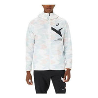 ASICS AIM-TRG Stretch Cloth Graphic Hoodie Asia Sizing 'Brilliant White' 2031E532-100