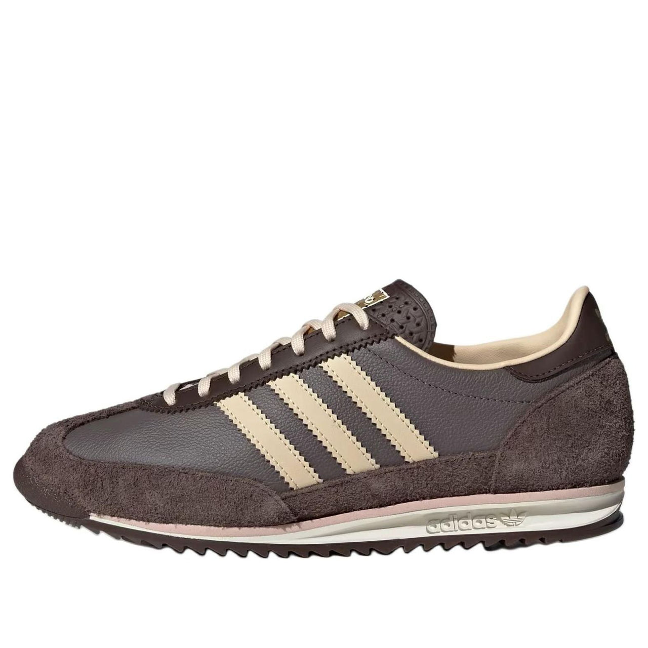 (WMNS) adidas originals SL 72 OG 'Charcoal Crystal Sand Brown' IF1937