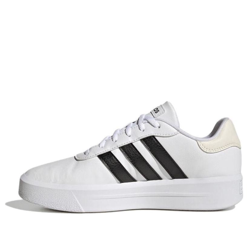 (WMNS) adidas Court Platform Shoes 'White Black' HQ4532