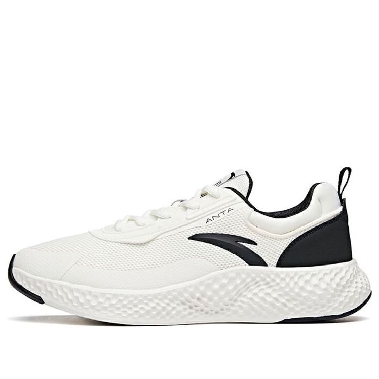 ANTA Running Series Sneakers 'White Black' 112115536S-2