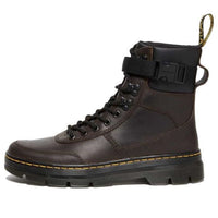 Dr.Martens Combs Tech Crazy Horse Leather Casual Boots 'Dark Brown Crazy Horse' 27804201