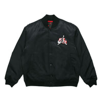 جاكيت Air Jordan Jumpman Classics الرياضي الكاجوال والدافئ باللون الأسود CT3462-010