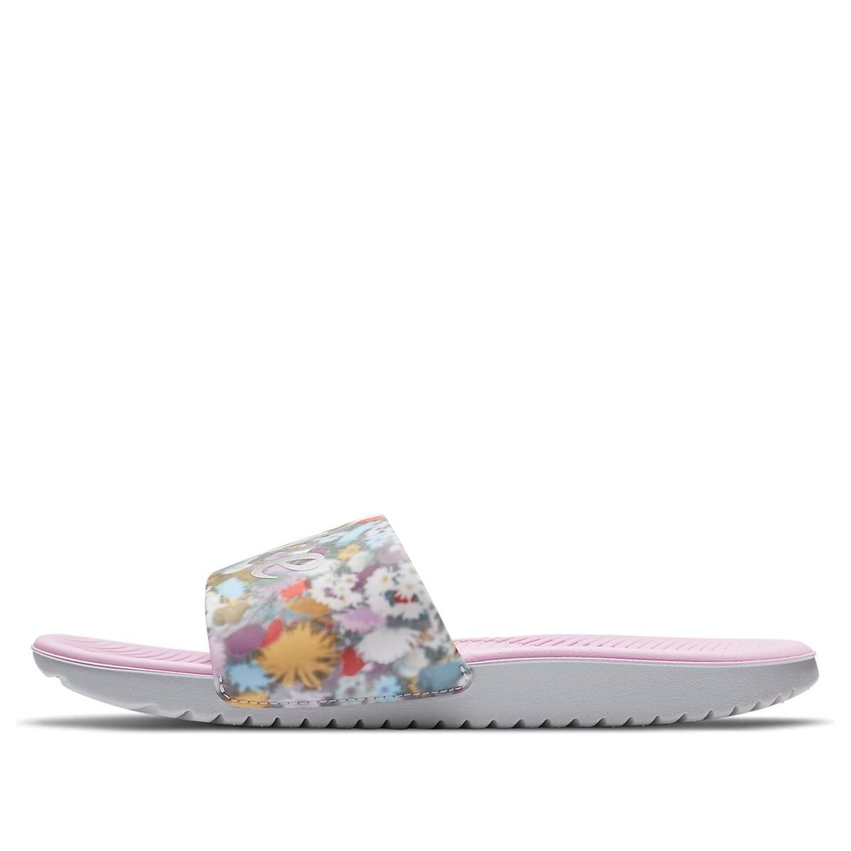 (GS) Nike Kawa Street Style Girl Sandals 'White Pink' CN8623-001