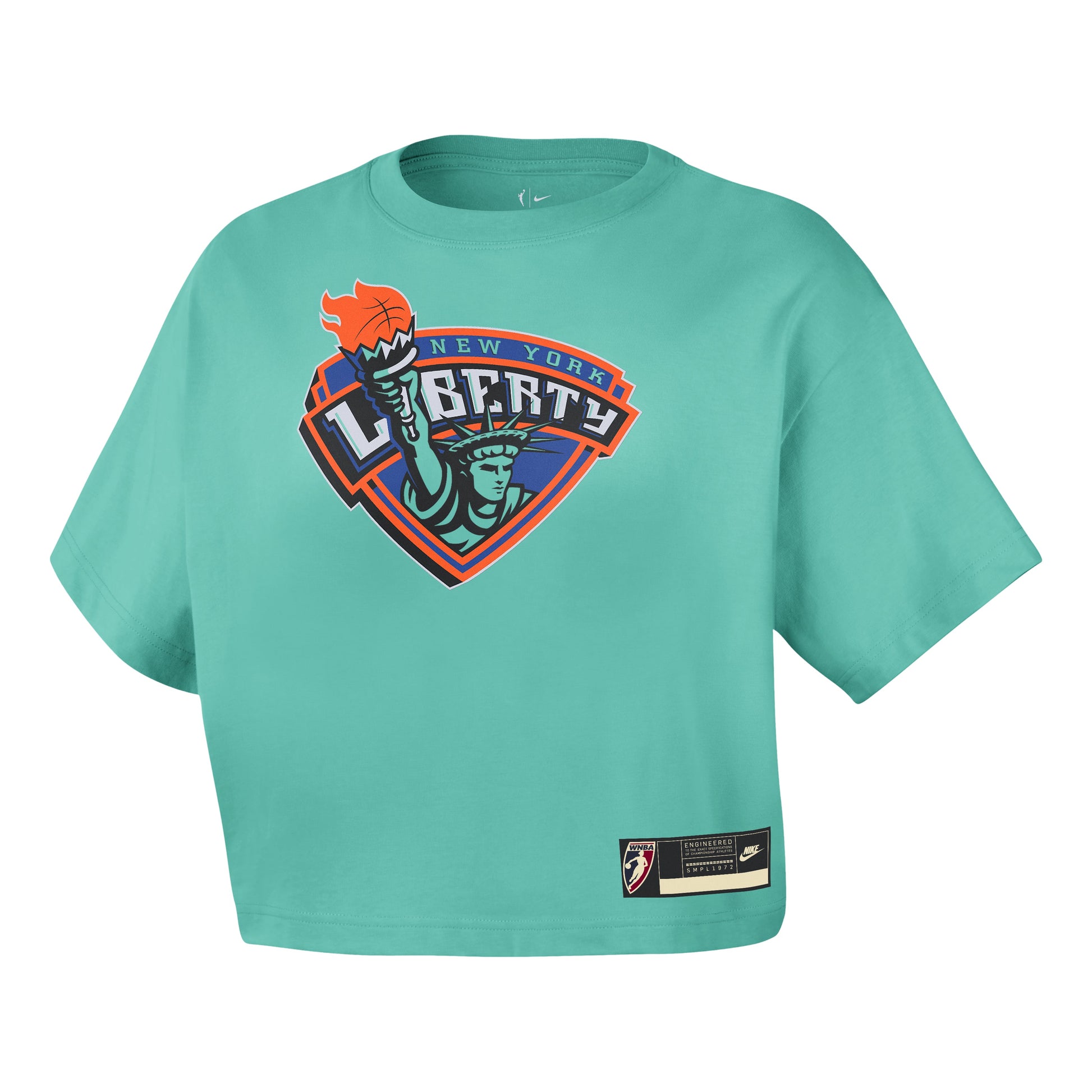 (WMNS) Nike New York Liberty Court Origins WNBA T-Shirt 'Mint' IO1541-356