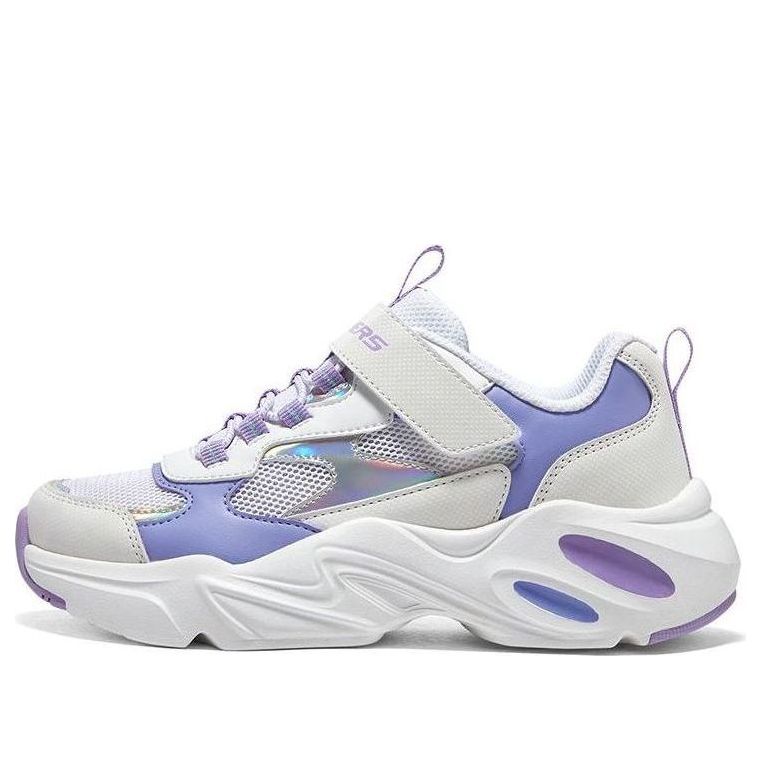 (GS) Skechers DLITES 1.0 'White Lavender' 319009L-WLV