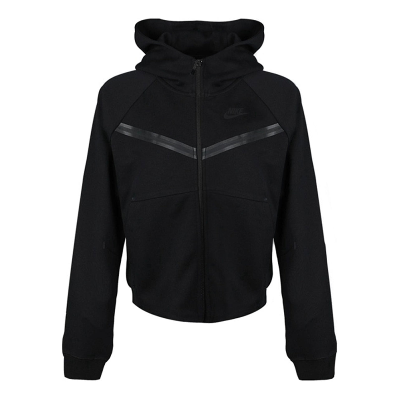(WMNS) AS W Nike Sportswear TCH FLC WR Hoodie FZ Black CW4299-010