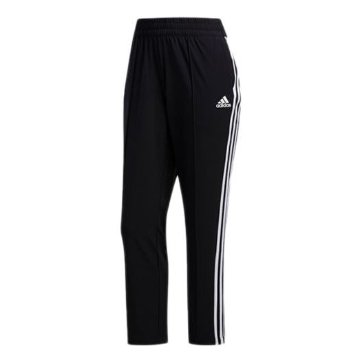 (WMNS) adidas 3s Wvn 78 logo Printing Training Sports Pants/Trousers/Joggers Black FJ7153