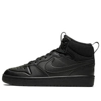 (GS) Nike Court Borough Mid 2 'Black' BQ5440-001