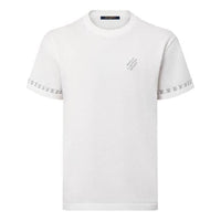 LOUIS VUITTON Cotton Crewneck T-shirt 'White' 1AFQS9