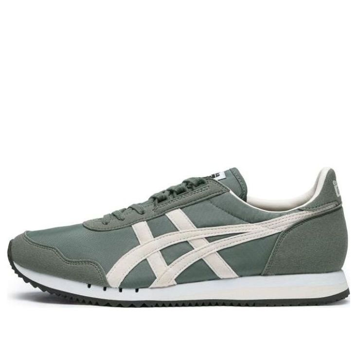 Onitsuka Tiger Dualio Marathon Running Shoes 'Green Cream White' 1183B545-400