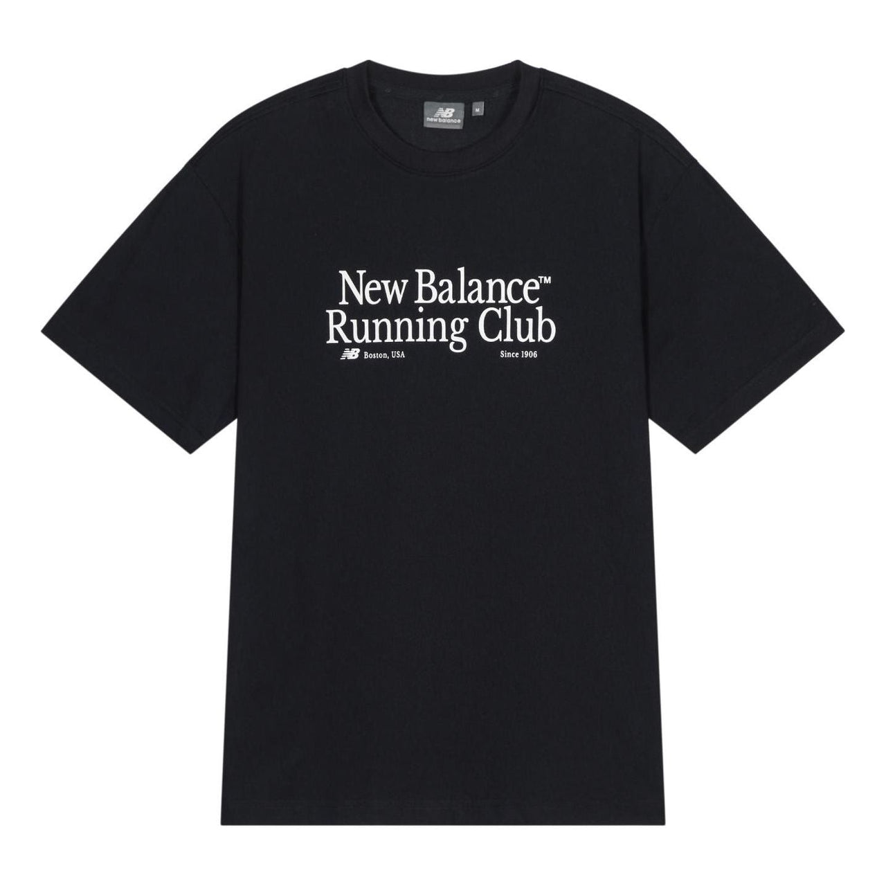 New Balance Running Club Graphic T-shirt 'Black' NEE11251-BK
