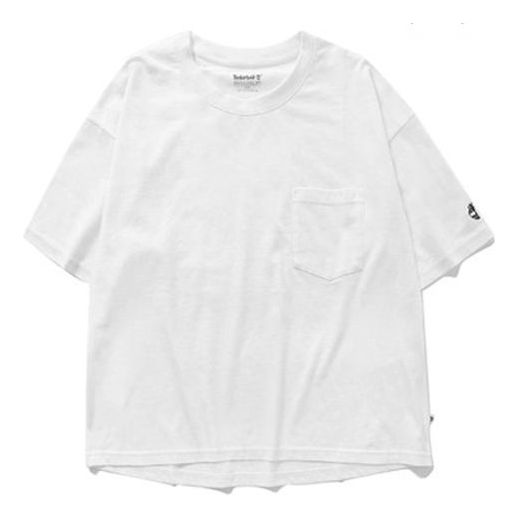 Timberland Round Neck Short Sleeve White B4501K48