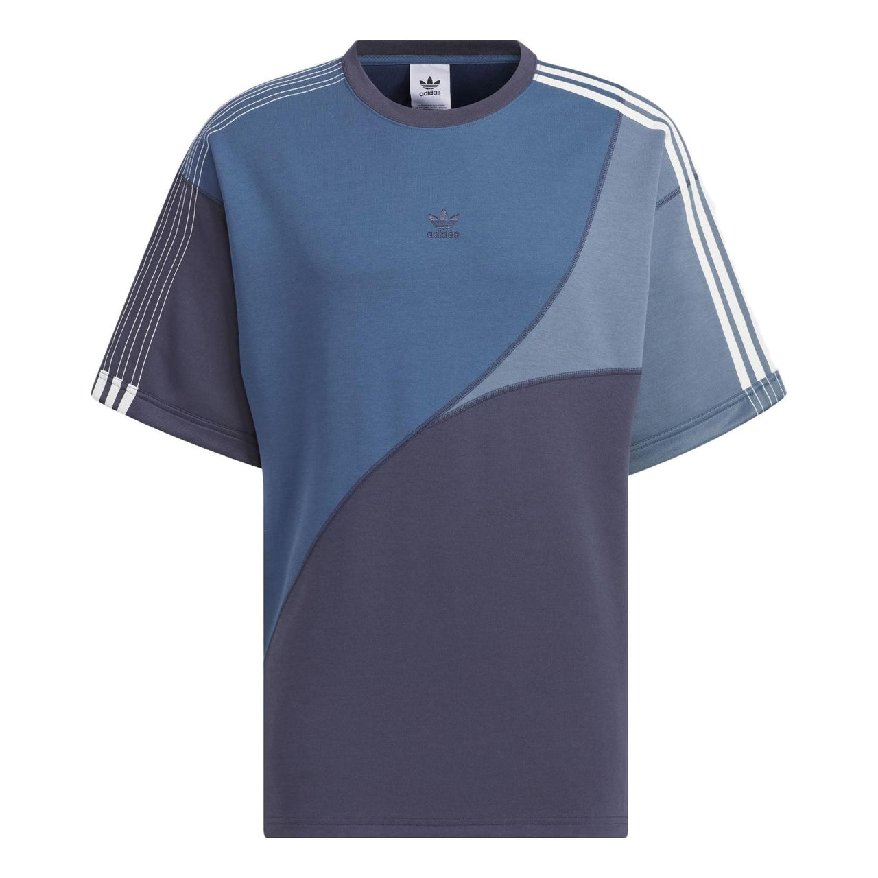 adidas Originals TOC Graphic T-Shirts 'Blue Purple' IN1010