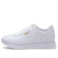 (WMNS) PUMA Turino Stacked White/Gold 371115-01