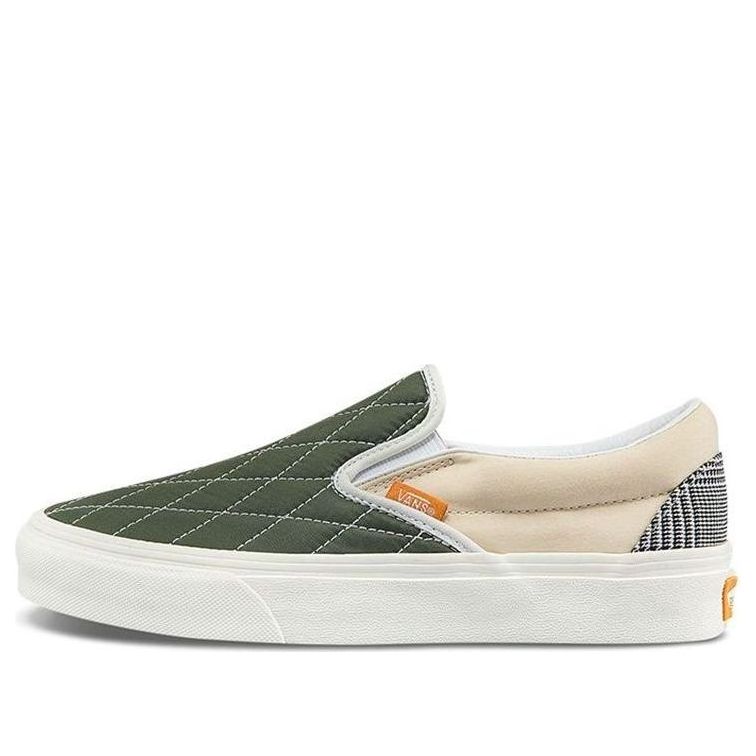 Vans Unisex Slip-On Sneakers Multi-color 'Green Light Gray' VN000XG88MZ