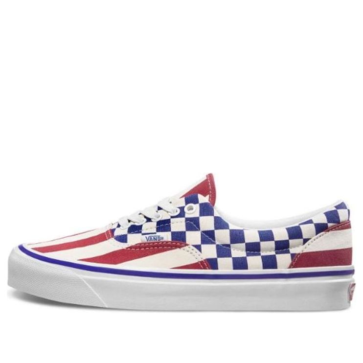 Vans Era 95 DX 'Red Stripes Blue Check' VN0A2RR1VYC