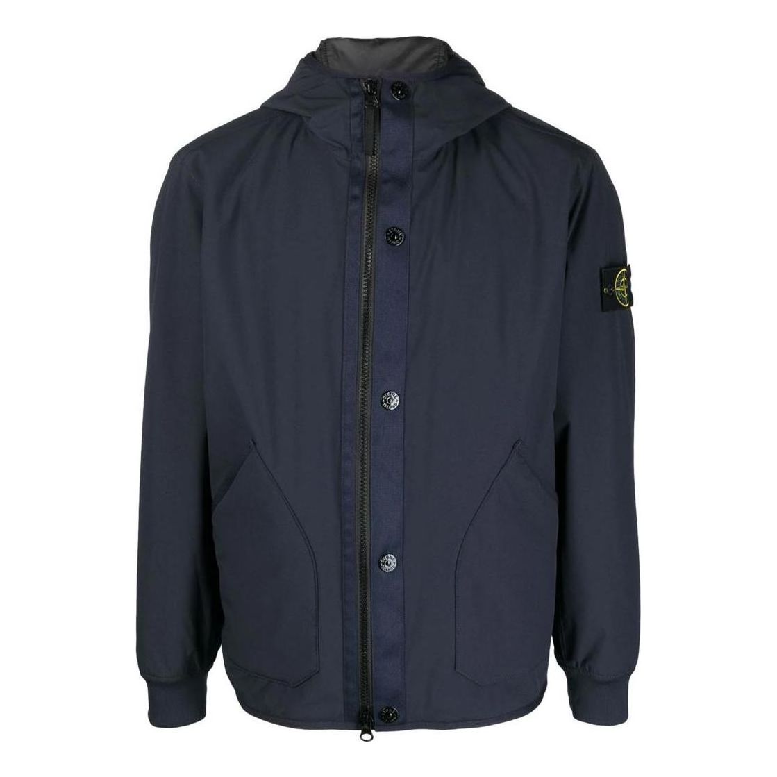 STONE ISLAND Plain Logo Jackets 'Navy' 791541027-V0020