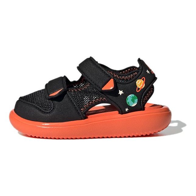 (TD) adidas Water Sandal Ct I Sandal Black/Orange GX2479