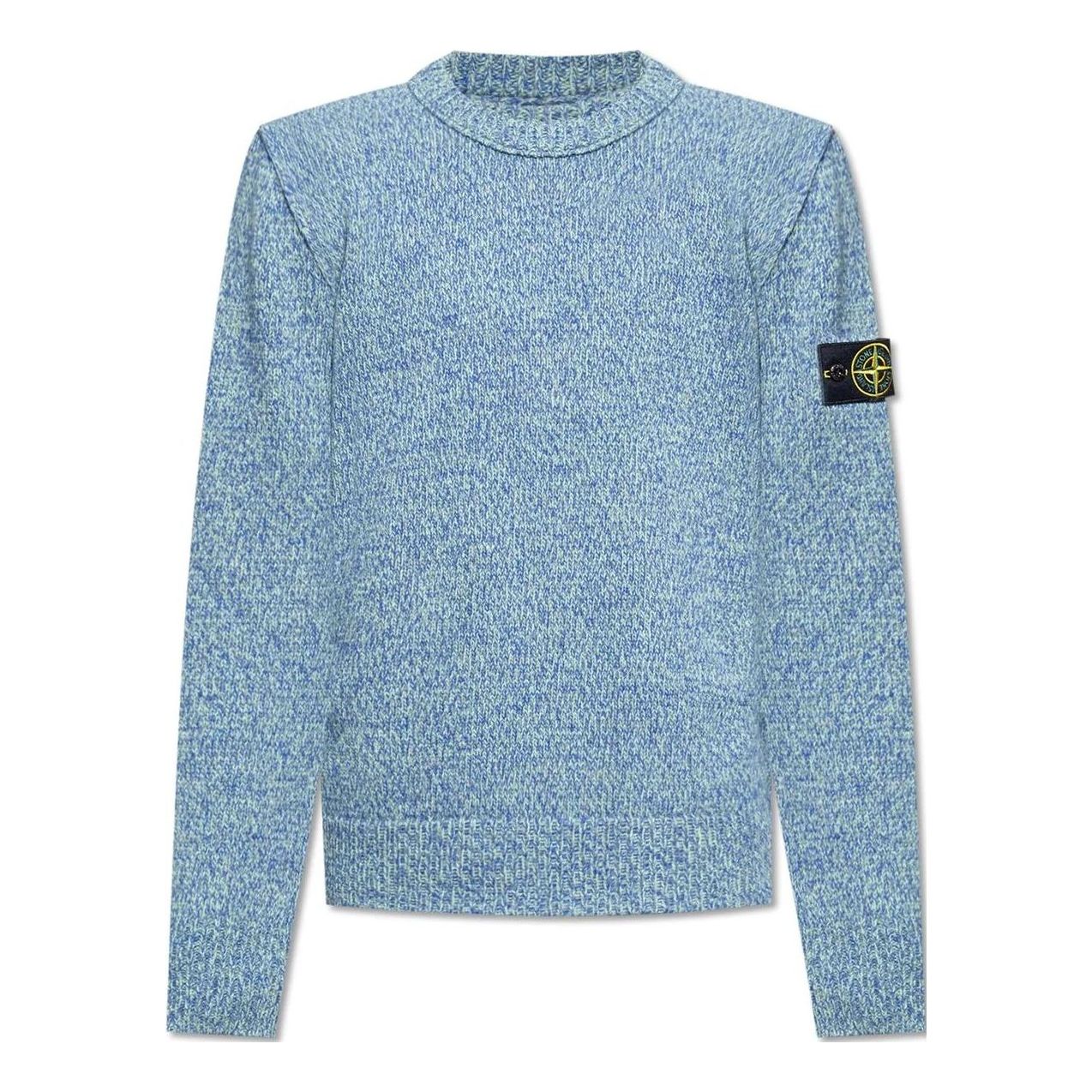 STONE ISLAND Crewneck Sweatshirt 'Bright Blue' 7915515A4-V0022