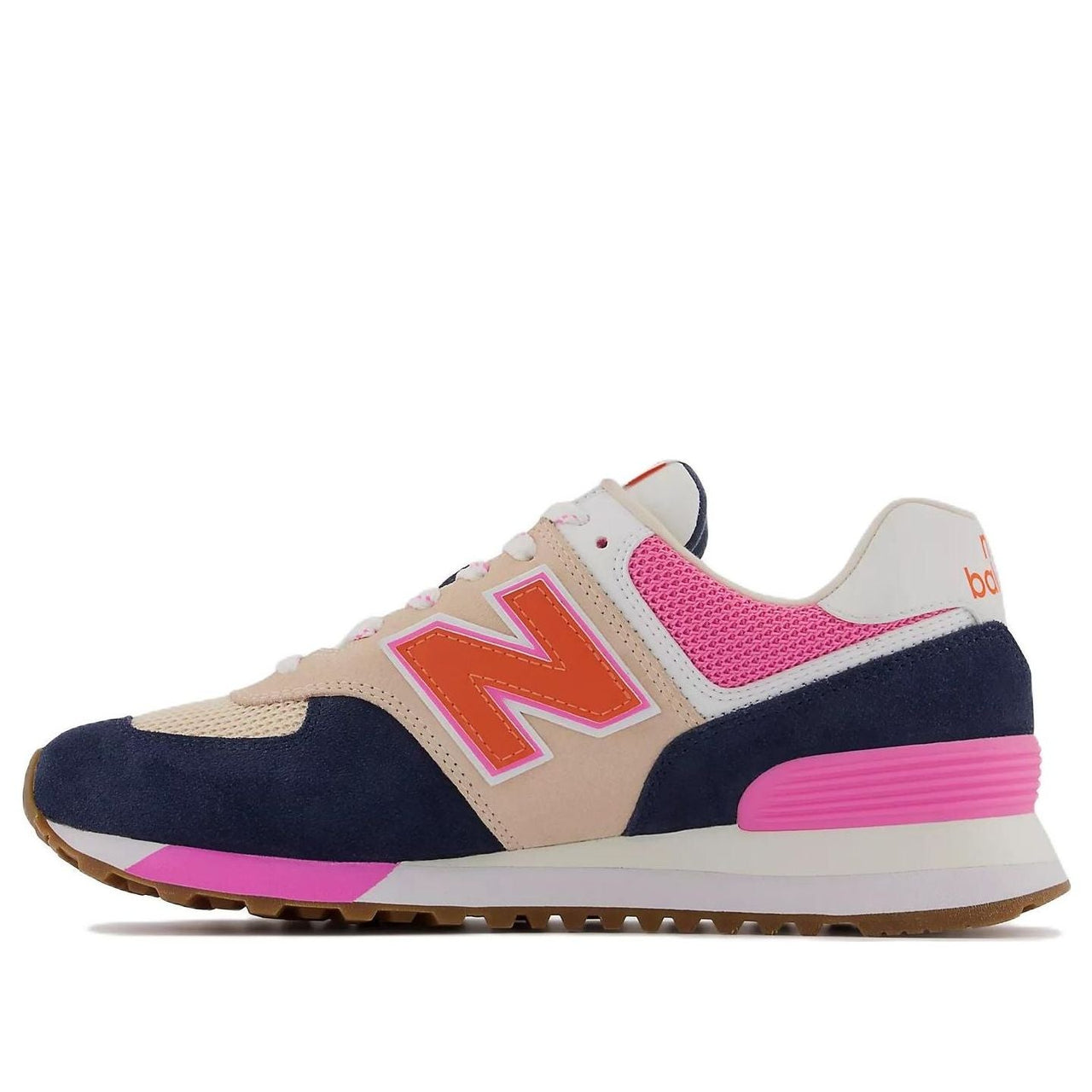 (WMNS) New Balance 574 v2 'Cream Orange Pink' WL574PH2
