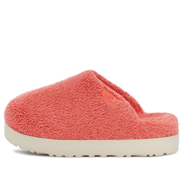 (WMNS) UGG Fuzz Sugar Terry Slide 'Peach Pink' 1126386-PBLSS