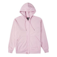 Converse Solid Color Zipper Long Sleeves Hooded Jacket 'Pink Purple' 10022002-A02