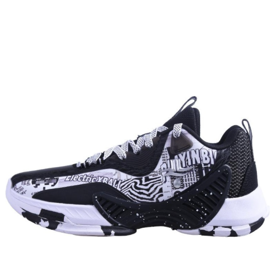 Xtep Jeremy Lin Storm 'White Black Comic' 978419120039-BLKWHT