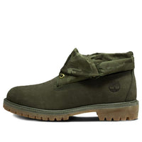 Timberland Authentics Waterproof Roll-Top Boots 'Olive Green' A1RZDW