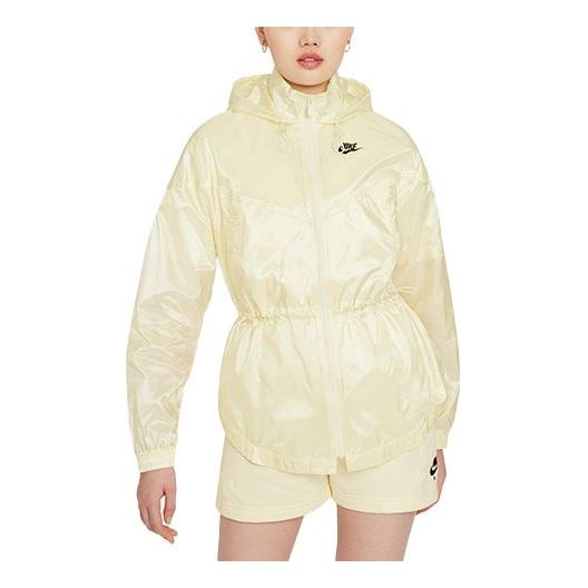 (WMNS) AS W Nike Sportswear WR JKT Jacket Summerized COCONUT MILK CZ9740-113