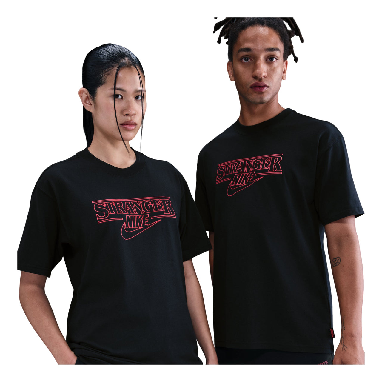 Nike x Stranger Things T-Shirt 'Black' IB8056-010