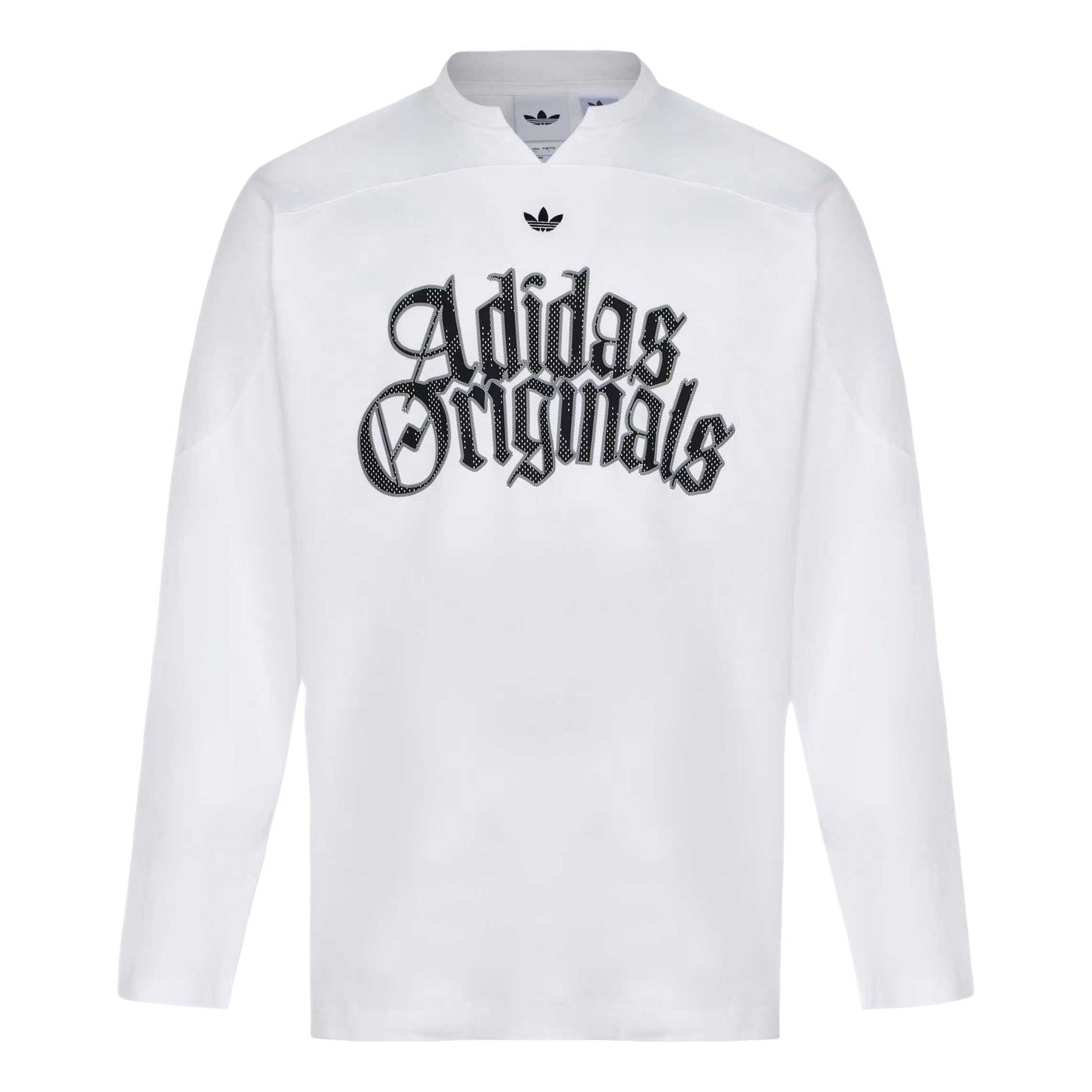 adidas OG M Tee LS T-Shirt Asia Sizing 'White' KT3037