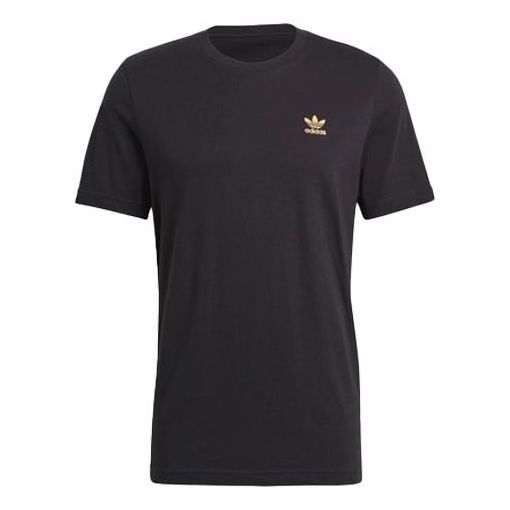 adidas originals Casual Breathable Sports Round Neck Short Sleeve Black GN3406