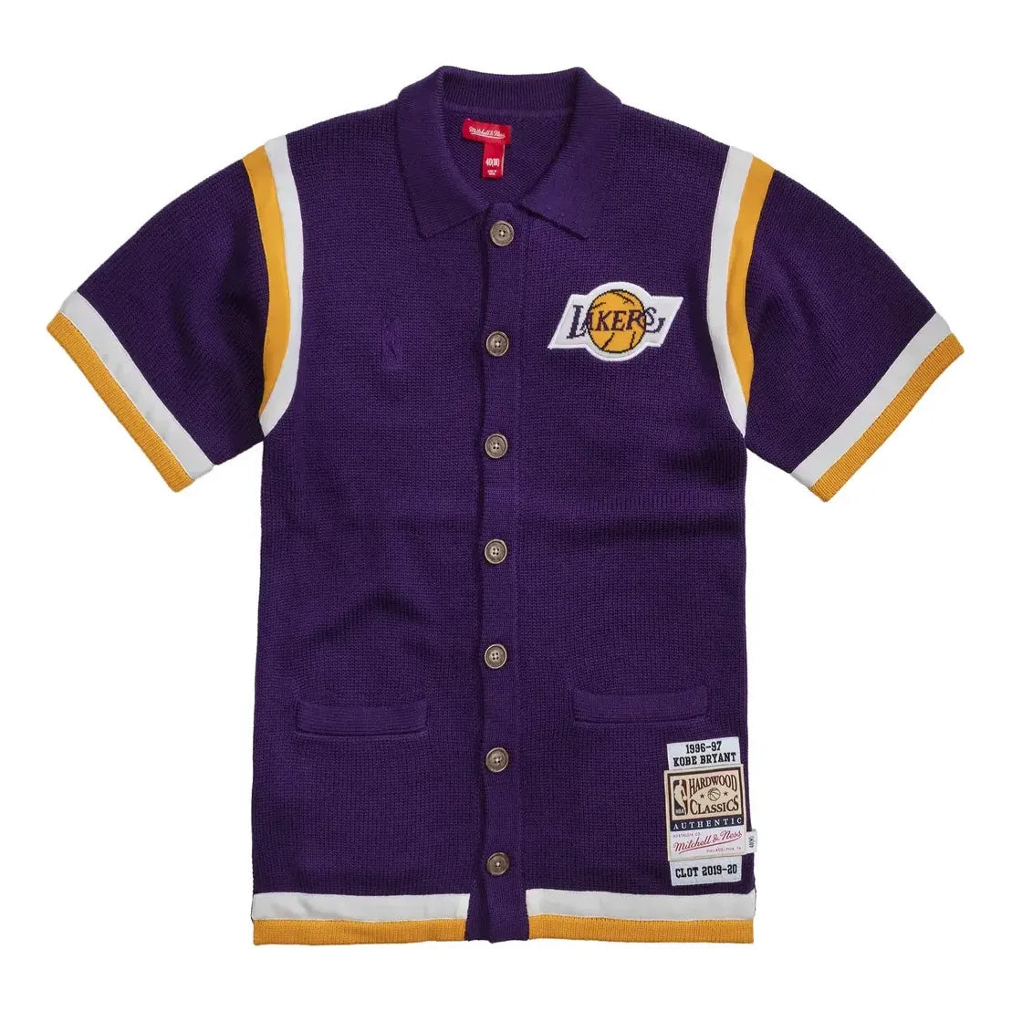 Mitchell & Ness x CLOT NBA LA LAKERS Shooting Shirt 'Kobe Bryant' NNSSEY18122-LALPURP96KBR