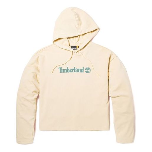 (WMNS) Timberland Brand hoodie 'White' A6AZ2-V04