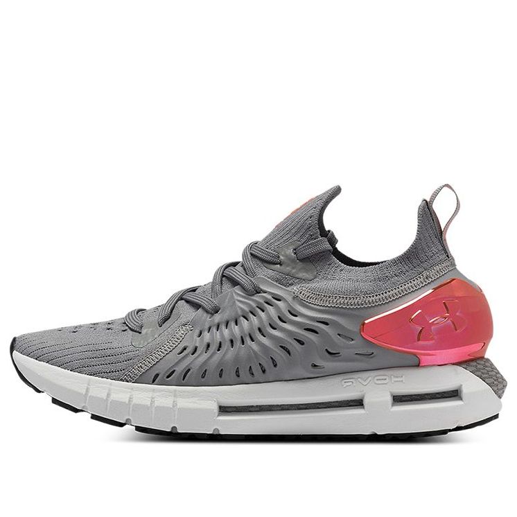 (WMNS) Under Armour HOVR Phantom RN Metallic 'Grey Pink' 3025352-101