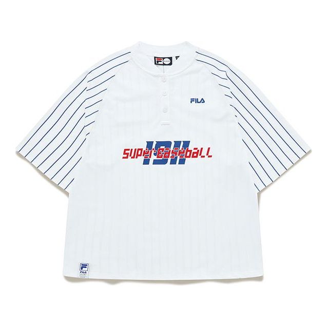 (WMNS) Fila Knit Sports Loose Sleeve White T11W122108F-WT