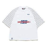 (WMNS) Fila Knit Sports Loose Sleeve White T11W122108F-WT