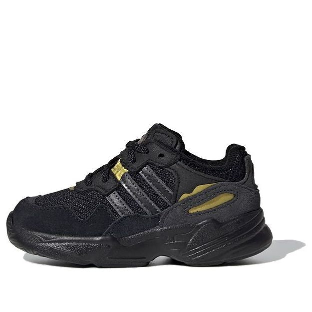 (TD) adidas originals Yung-96 EL I Shoes Black/Golden G54712
