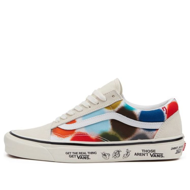 Vans Old Skool Sneakers White/Red/Blue VN0A54F39XQ