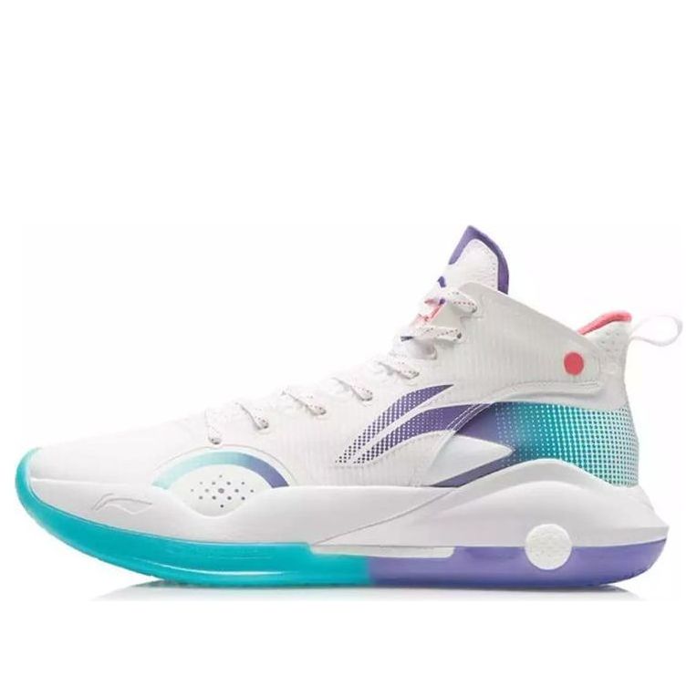 Li-Ning Yushuai 15 'White Purple Turquoise' ABAR043-1